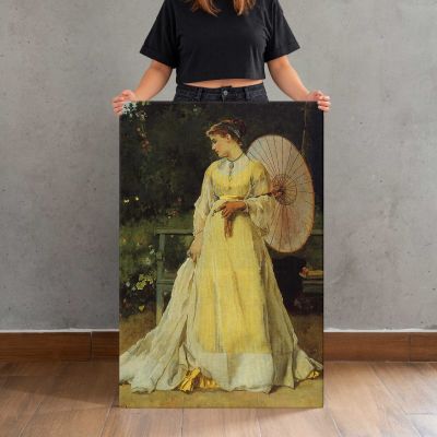 In the Country by Alfred Stevens Canvas Print