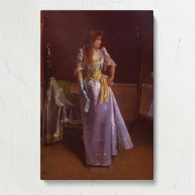 Ready for the Ball by Alfred Stevens Canvas Print