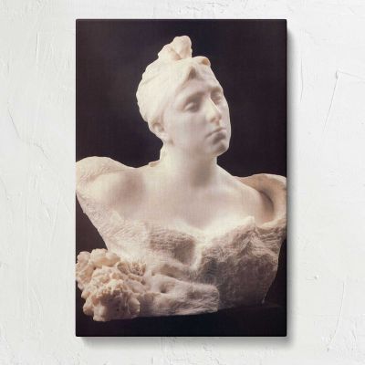 Mme Vicuna by Auguste Rodin Canvas Print