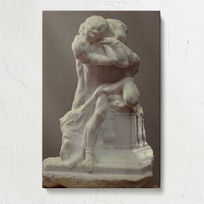 Romeo and Juliet 1905 by Auguste Rodin Canvas Print