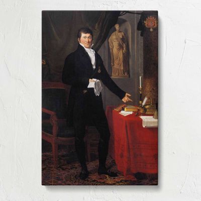 Baron Charles Louis de Keverberg de Kessel Canvas Print