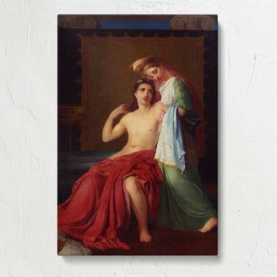 Paris and Helen Canvas Print