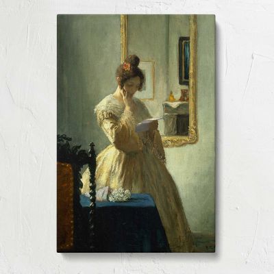 The Letter Canvas Print
