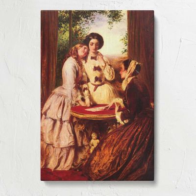Doubtful Fortune by Abraham Solomon Canvas Print