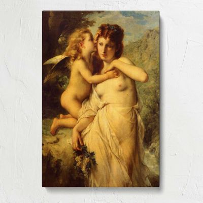 Les Secrets De L%20Amour by Adolphe Jourdan Canvas Print