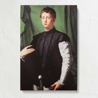 Portrait of Ludovico Capponi by Agnolo Bronzino Canvas Print
