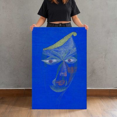Portrait of an Oriental by Paul Klee Canvas Print