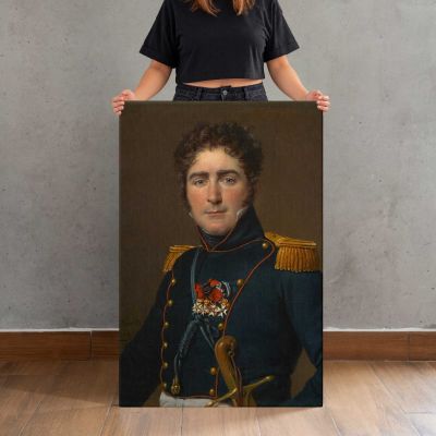 Comte Henri-Amedee-Mercure de Turenne d'Aynac Canvas Print