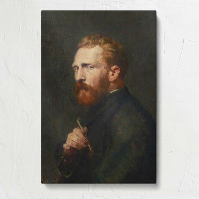 Portrait of Vincent van Gogh Canvas Print