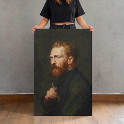 Portrait of Vincent van Gogh Canvas Print
