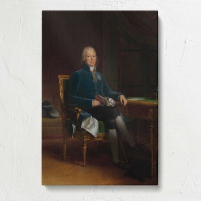 Charles Maurice de Talleyrand Portrait Canvas Print