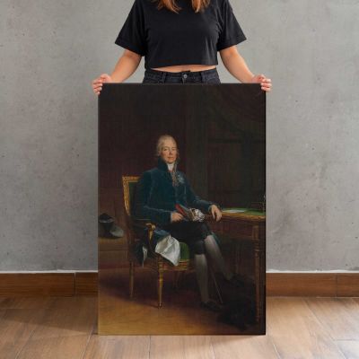 Charles Maurice de Talleyrand Portrait Canvas Print