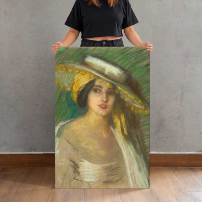 Spanish Fantasy III by Alice Pike Barney Canvas Print