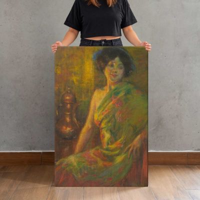 Seville in Montmartre by Alice Pike Barney Canvas Print