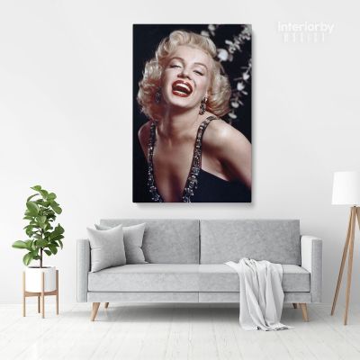 Marilyn Monroe Wall Artwork Pop Smile face Hangings Marilyn Monroe Canvas