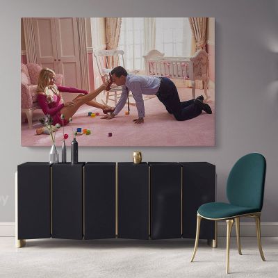 Wolf of the Street Leonardo Dicaprio Movie Wall Art Living Rooms Canvas Wall Art