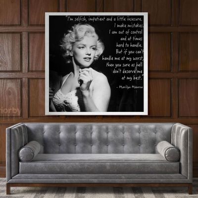 Marilyn Monroe Canvas American Model Wall Artwork Hangings