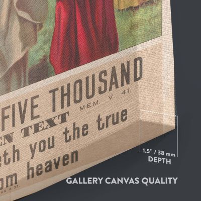Feeding the Five Thousand - Christ's Miracle with Loaves and Fishes