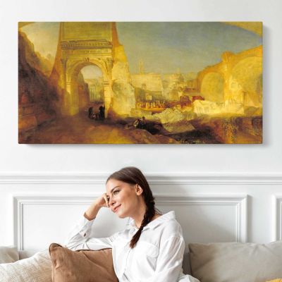Forum Romanum by J. M. W. Turner Panoramic Wall Art