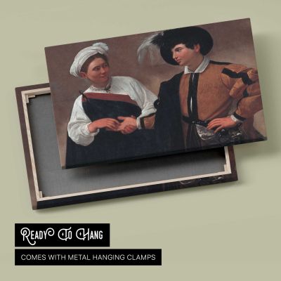Good Luck by Caravaggio Canvas Wall Art Print