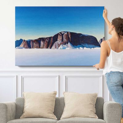 Greenland Coast by Rockwell Kent Canvas Wall Art Print