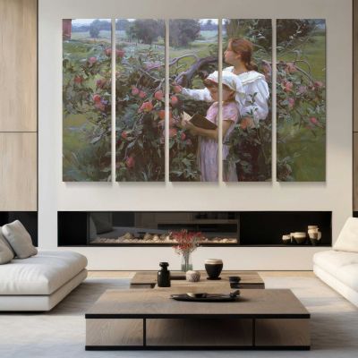 In-the-orchard-large by Daniel Gerhartz Canvas Wall Art Print
