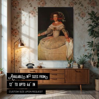 Infanta Maria Theresa of Spain - Velazquez Baroque Princess Portrait 