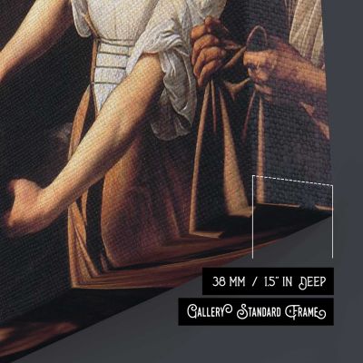 Judith Beheading Holofernes by Caravaggio Canvas Wall Art Print