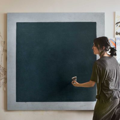Malevich, Kazimir Severinovich - Black Square Square Canvas Wall Art
