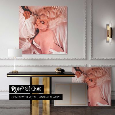 Marilyn Monroe - Eve Arnold Photoshoot 1960 Square Canvas Wall Art