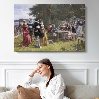 May Day by Adrien Moreau Canvas Wall Art Print