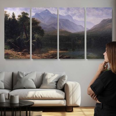 Mount Washington by Albert Bierstadt Panoramic Canvas Print