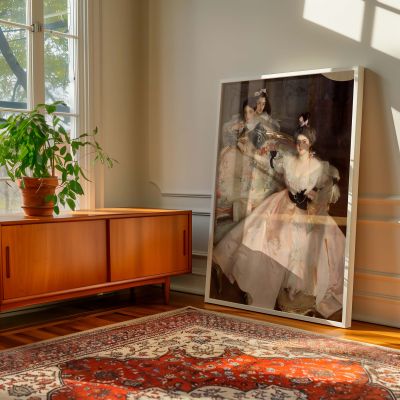 Mrs. Carl Meyer and Her Children - Elegant Family Portrait by John Singer Sargent 