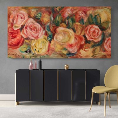 Roses by Pierre-Auguste Renoir Wall Art Print