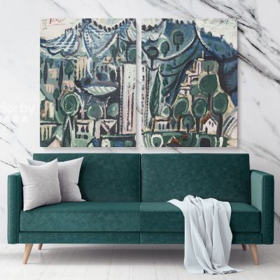 wall art by Mougins Pablo Picasso Artistic Modernism wall art by Mougins Pablo Canvas Wall Art