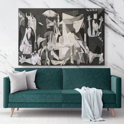 Guernica Painting by Pablo Picasso Artistic Modernism Painting by Pablo Picasso Canvas Wall Art