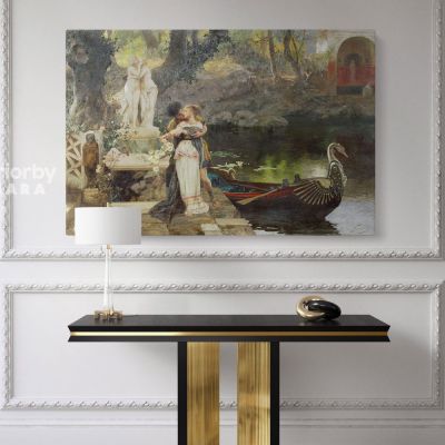 Henryk Hector Siemiradzki: Polish Painter Classic Russian Paintings Print on Canvas