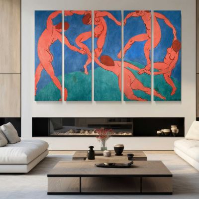 The Dance by Henri Matisse Canvas Wall Art Print