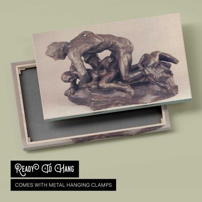 Ugolino by Auguste Rodin Canvas Wall Art Print