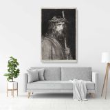 Christ Crowned with Thorns by Carl Bloch canvas wall art