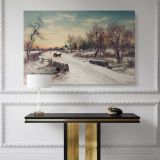 Christmas Morn (ca. 1880) by W. C. Bauer canvas wall art