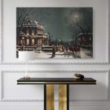 Christmas Eve by Joseph Hoover Sons canvas wall art