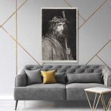 Christ Crowned with Thorns by Carl Bloch canvas wall art - Image 2