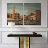 Scene on the Grand Canal Venice Smithsonian American Art Museum Bequest of Mabel Johnson Langhorne canvas wall art - Image 2