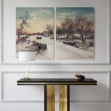 Christmas Morn (ca. 1880) by W. C. Bauer canvas wall art - Image 2