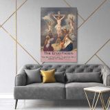 The crucifixion canvas wall art - Image 2