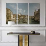 The Grand Canal in Venice from Palazzo Flangini to Campo San Marcuola canvas wall art - Image 3