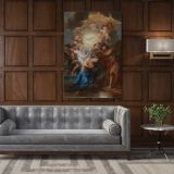 The Baptism of Christ by Antoine Coypel canvas wall art - Image 3