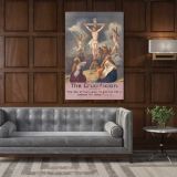 The crucifixion canvas wall art - Image 3