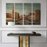Scene on the Grand Canal Venice Smithsonian American Art Museum Bequest of Mabel Johnson Langhorne canvas wall art - Image 4